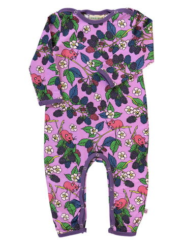 Småfolk Overall "Brombeeren" in Lila/ Bunt