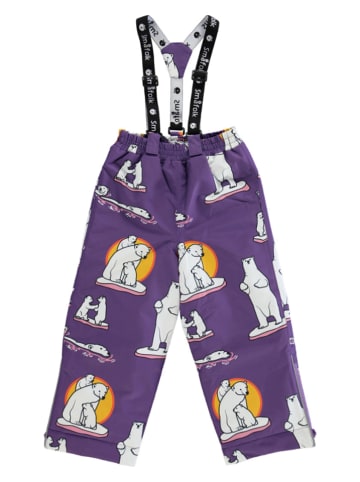 Småfolk Skihose "Eisbären" in Lila