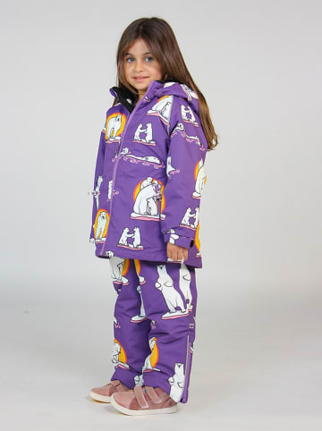 Småfolk Skihose "Eisbären" in Lila