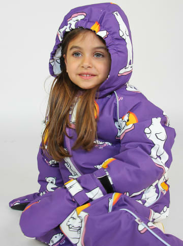 Småfolk Sneeuwpak "IJsberen" paars