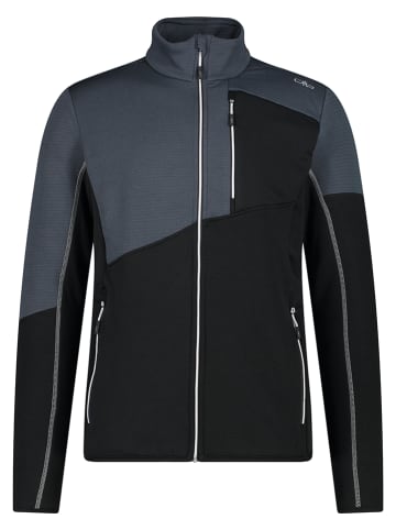 CMP Fleecejacke in Anthrazit/ Schwarz