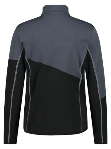 CMP Fleecejacke in Anthrazit/ Schwarz