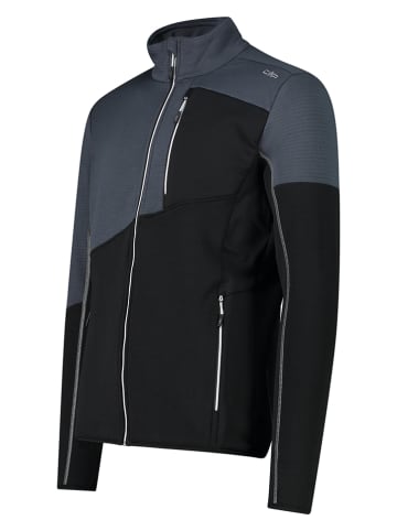CMP Fleecejacke in Anthrazit/ Schwarz