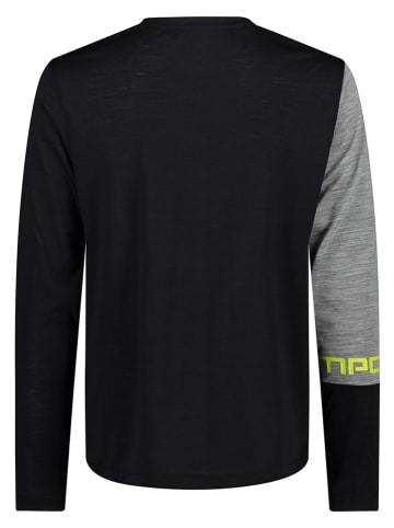 CMP Funktionslongsleeve in Schwarz/ Grau