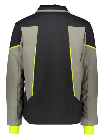 CMP Softshelljas zwart/kaki