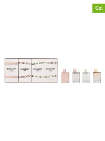 Burberry 4-delige set: "Miniatures"- 3 x eau de parfum en 1 x eau de toilette, elk 5 ml