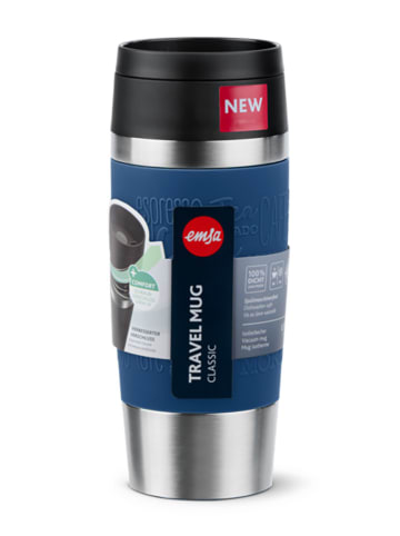 Emsa Kubek termiczny "Travel Mug Classic" w kolorze niebieskim - 360 ml