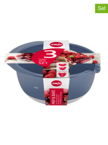 Emsa 3-delige set: mengkommen blauw