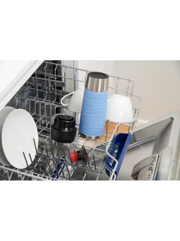Emsa Thermobecher "Travel Mug Waves" in Blau - 500 ml