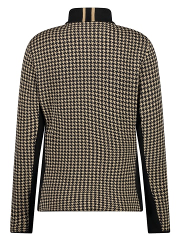 CMP Fleecejacke in Beige/ Schwarz