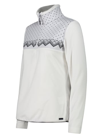 CMP Fleecepullover in Weiß