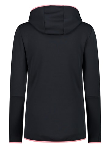 CMP Fleecejacke in Schwarz/ Grau