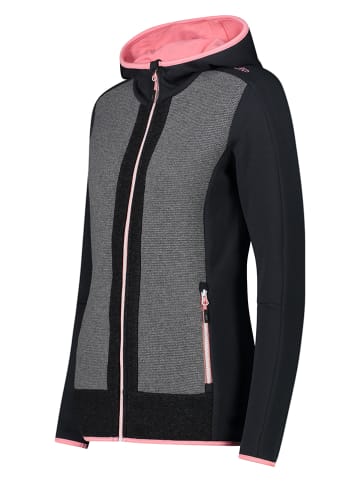 CMP Fleece vest zwart/grijs