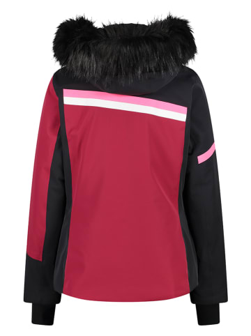 CMP Ski-/ Snowboardjacke in Rot/ Schwarz