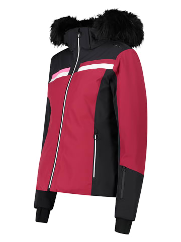 CMP Ski-/ Snowboardjacke in Rot/ Schwarz
