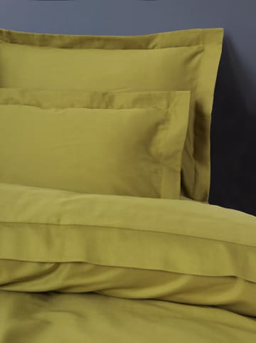 Colourful Cotton Satin-Bettwäsche-Set "Elegant" in Khaki