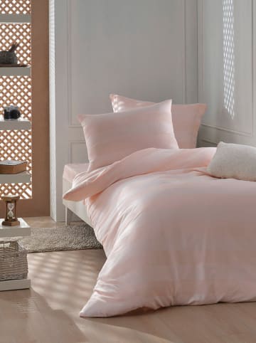 Colourful Cotton Beddengoedset lichtroze