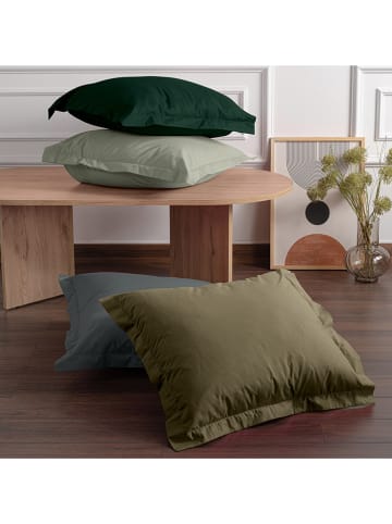 Colourful Cotton 2-delige set: renforcé kussenhoezen grijs