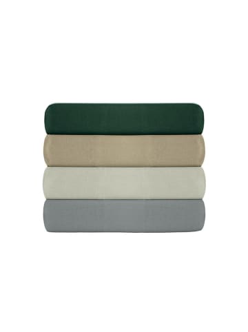 Colourful Cotton 2er-Set: Renforcè-Kissenhüllen in Grau