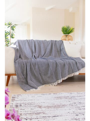 Colourful Cotton Plaid in Schwarz/ Weiß