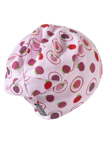 Sterntaler Czapka beanie "Strawberry " w kolorze jasnoróżowym