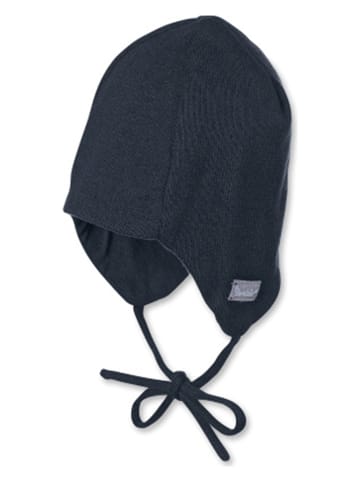 Sterntaler Bindemütze in Schwarz