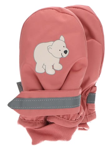 Sterntaler Funktionsfäustlinge "Eisbär" in Rosa
