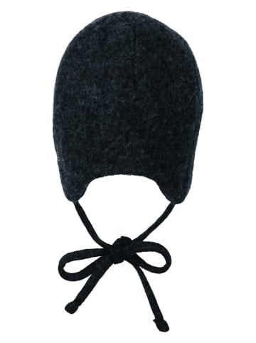 Sterntaler Woll-Bindemütze in Schwarz