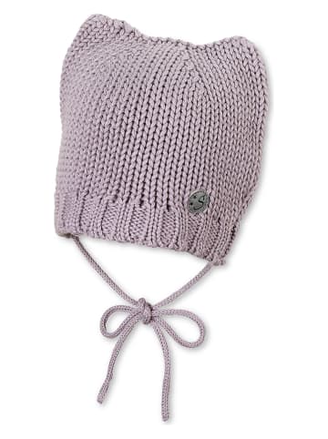 Sterntaler Bindemütze in Lila
