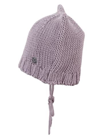 Sterntaler Bindemütze in Lila
