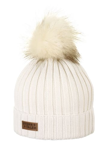 Sterntaler Bommelmütze in Creme