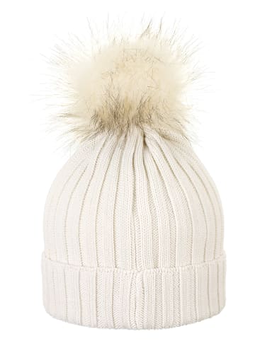 Sterntaler Bommelmütze in Creme
