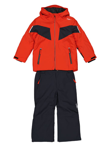 CMP Schnee-Outfit in Rot/ Dunkelblau