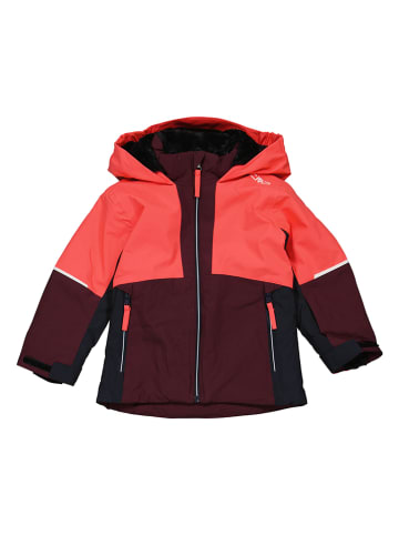 CMP Sneeuwoutfit auberginekleurig/rood