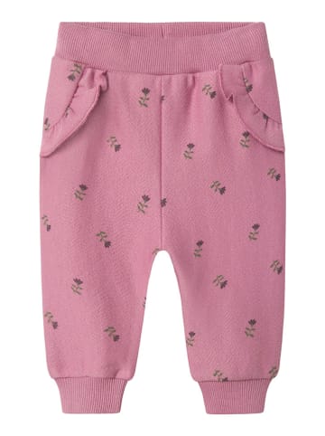 name it Sweatbroek "Nulla" roze