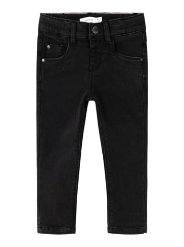 name it Spijkerbroek "Salli" - slim fit - zwart