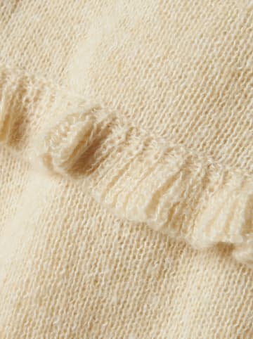 name it Sweter "Minna" w kolorze kremowym