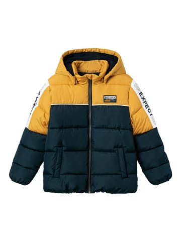 name it Winterjacke "May" in Gelb/ Dunkelblau