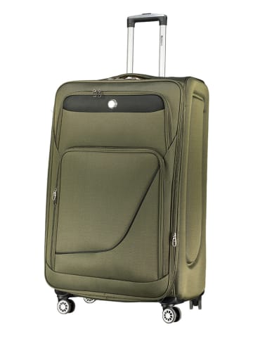 Geographical Norway 5tlg. Softcase-Trolleyset "Show" in Khaki
