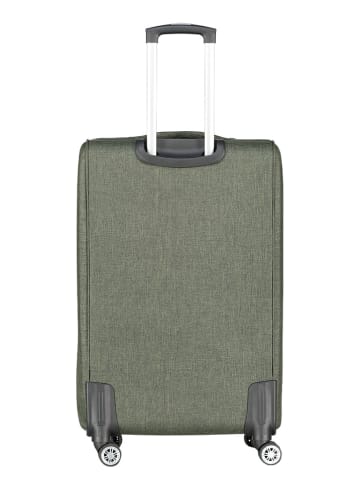 Geographical Norway 3-delige softcase-trolleyset "Sight" kaki