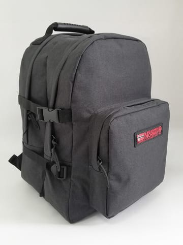 Geographical Norway Rucksack "Snow" in Schwarz - (B)44 x (H)31 x (T)25 cm