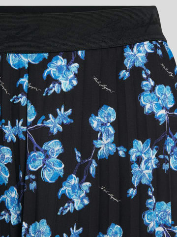 Karl Lagerfeld Rock in Schwarz/ Blau