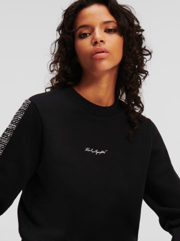 Karl Lagerfeld Sweatshirt in Schwarz
