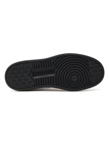 CALVIN KLEIN JEANS Leren sneakers zwart/crème