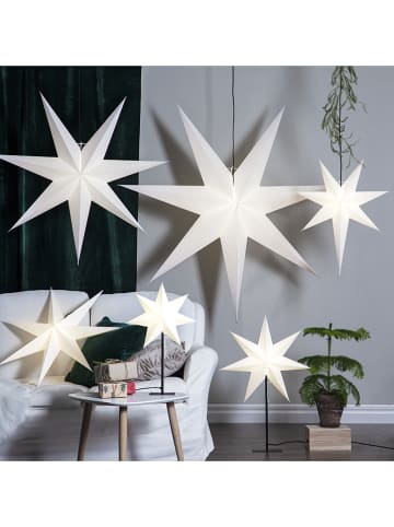 STAR Trading Papierstern "Frozen" in Weiß - Ø 140 cm