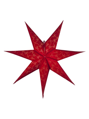 STAR Trading Papierstern "Decorus" in Rot - Ø 63 cm