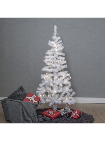 STAR Trading Ledkerstboom "Alvik" wit - (H)150 cm