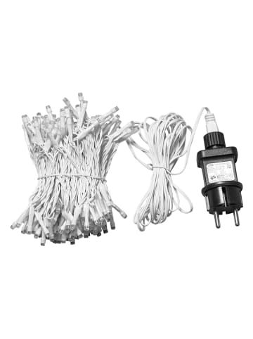 STAR Trading LED-Weihnachtsbaum "Alvik" in Weiß - (H)210 cm