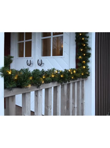STAR Trading LED-Girlande "Ottawa" in Grün - (L)500 cm