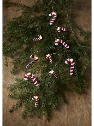 STAR Trading Ledlichtketting "Candycane" rood/wit - (L)135 cm